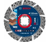Bosch 2608900670 EXPERT X-LOCK Diamantschijf Multi Material 125 x 22,23 x 2,4 x 12 mm