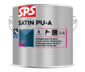 SPS Satin Pu-A Lak - op kleur gemengd - 2,5L