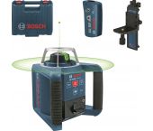 Bosch GRL 300 HVG + RC 1 + WM 4 Rotatie laser in koffer - 100m - groen - 0601061700