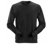 Snickers 2810 Sweatshirt - Zwart - Maat XL