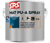 SPS Mat Pu-A Lak Spray - op kleur gemengd - 2,5L