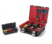 Keter 237003 - Boîte à outils Technicien - noir/rouge - 48x38x17,5 cm