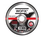 Wofix 5203125 - Lame de scie tronçonnage - 125 x 22,23 x 1mm - acier et inox