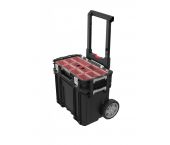 Keter 239996 Connect - Valise à outils + compartiments - noir/rouge - 56,5x37,3x55 cm