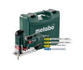 Metabo STE 100 QUICK SET - Scie sauteuse avec 20 lames dans coffret - 710W - Poignée en T - Variable - 601100900