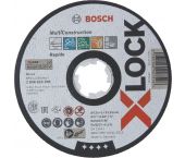 Bosch 2608619269 - X-LOCK Disque à tronçonner Multi Construction 125x1x22.23mm, plat