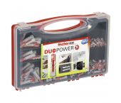 fischer 535973 - fischer redbox Cheville tous matériaux fischer DuoPower (280pcs) RED-BOX DuoPower