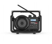 PerfectPro DBX3 DABBOX - Radio de chantier FM RDS - DAB+ - Bluetooth - AUX-in - sur secteur & batterie - DBX3