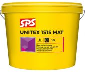 SPS 10112962 Unitex 1515 Peinture murale mate - RAL 9010 – 10 L
