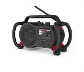 PerfectPro NBX2 NETBOX - Radio de chantier - FM RDS - DAB+ - Bluetooth - AUX-in - Sur secteur et sur batterie