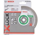 Bosch 2608615132 - X-LOCK Disque diamant Best for Ceramic Extraclean Turbo 125 x 22,23 x 1,4 x 7 mm
